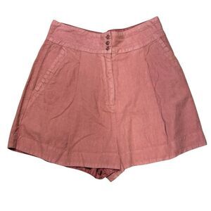 Burning Torch High Waisted Utility Short in Papyrus NWT Size Medium